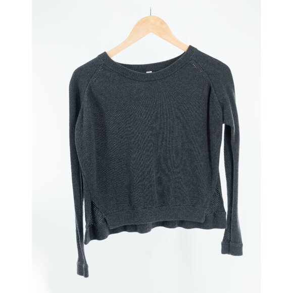 Lululemon Bhakti Life Sweater Heathered Black/ Gray | 4 - Picture 3 of 13